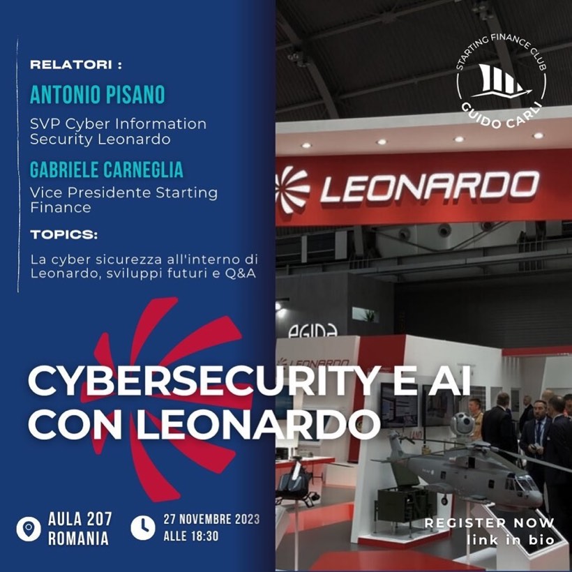 Cyber security and AI with Leonardo
